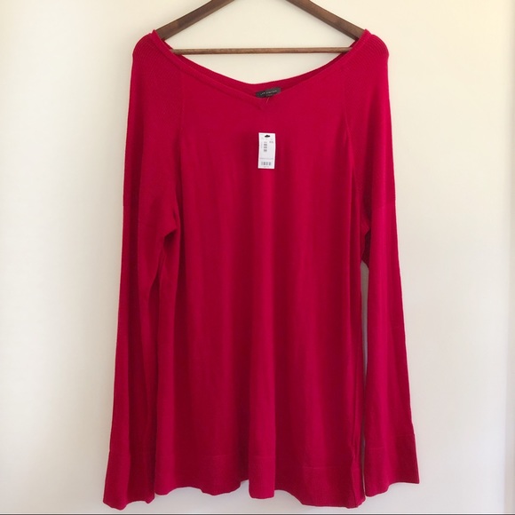 The Limited Tops - 3/$15 The Limited Red Long Sleeve Pullover Sweater